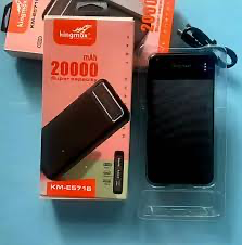 BATERIA PORTATIL 20000MAH KM-E5716 KINGMOX