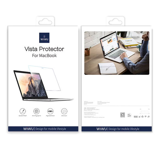 WIWU SCREEN PROTECTOR FOR MACBOOK 13 AIR & 13 PRO 2020/2022