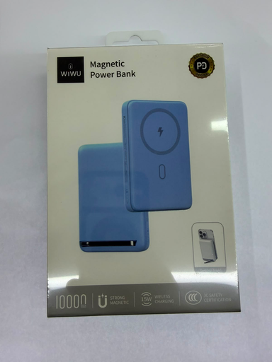 WIWU MAGNETIC POWER BANK 10000MAH BLUE