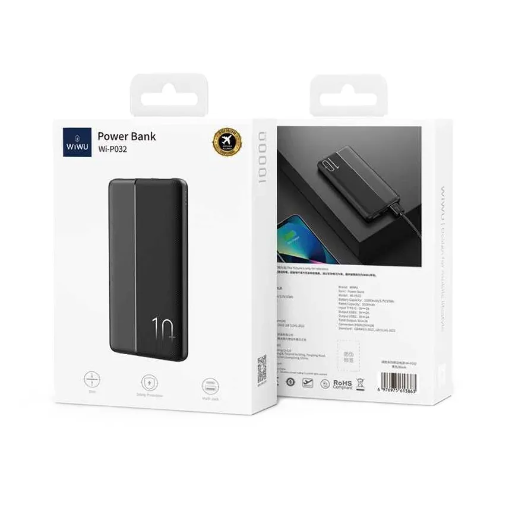 WIWU POWER BANK 10000MAH WI-P032