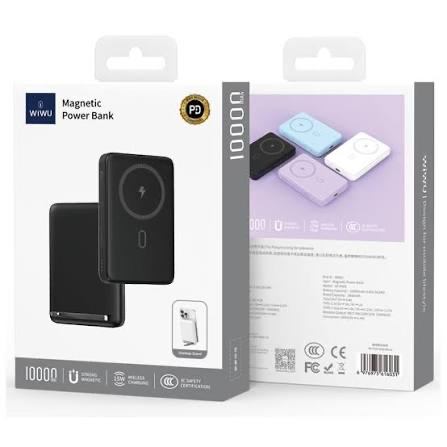 WIWU MAGNETIC POWER BANK P043 NEGRO