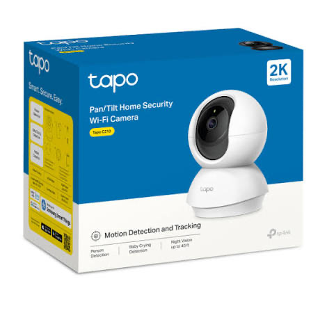 TAPO 2K RESOLUTION WIFI CAMERA C210